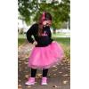 Arshiner Toddler Girl Clothes Long Sleeve Pullover Sweatshirt and Tutu Skirt 2 Piece Outfits Kids Clothing Set Party Dress(Hot Pink)