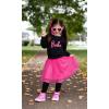 Arshiner Toddler Girl Clothes Long Sleeve Pullover Sweatshirt and Tutu Skirt 2 Piece Outfits Kids Clothing Set Party Dress(Hot Pink)