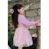 Arshiner Toddler Girl Clothes Long Sleeve Pullover Sweatshirt and Tutu Skirt 2 Piece Outfits Kids Clothing Set Party Dress(Light Pink)
