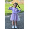 Arshiner Toddler Girl Clothes Long Sleeve Pullover Sweatshirt and Tutu Skirt 2 Piece Outfits Kids Clothing Set Party Dress(Rainbow)