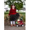 Arshiner Toddler Girl Clothes Long Sleeve Pullover Sweatshirt and Tutu Skirt 2 Piece Outfits Kids Clothing Set Party Dress(Red Plaid)