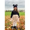 Arshiner Toddler Girl Clothes Long Sleeve Pullover Sweatshirt and Tutu Skirt 2 Piece Outfits Kids Clothing Set Party Dress(Stars Sequins Beige)