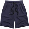 Arshiner Boys Athletic Shorts Kids Youth Quick Dry Summer Shorts Running Hiking Casual with Pockets 5-13 Years(Navy Blue)