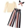 Beige + Stripe