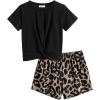 Black Leopard Print