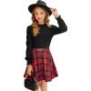 Black and Red Plaid