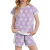 Purple-floral