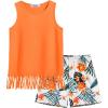 Orange Floral