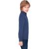 Arshiner Boy’s Cable Knitted Sweater Half Zip Lightweight Casual Pullovers for Kids 3-12 Years(Cable Navy Blue)