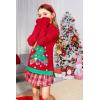 Arshiner Girls Sweaters Turtleneck Kids Tunic Long Sleeve Knit Chunky Pullover Jumper Tops(Xmas Pattern)