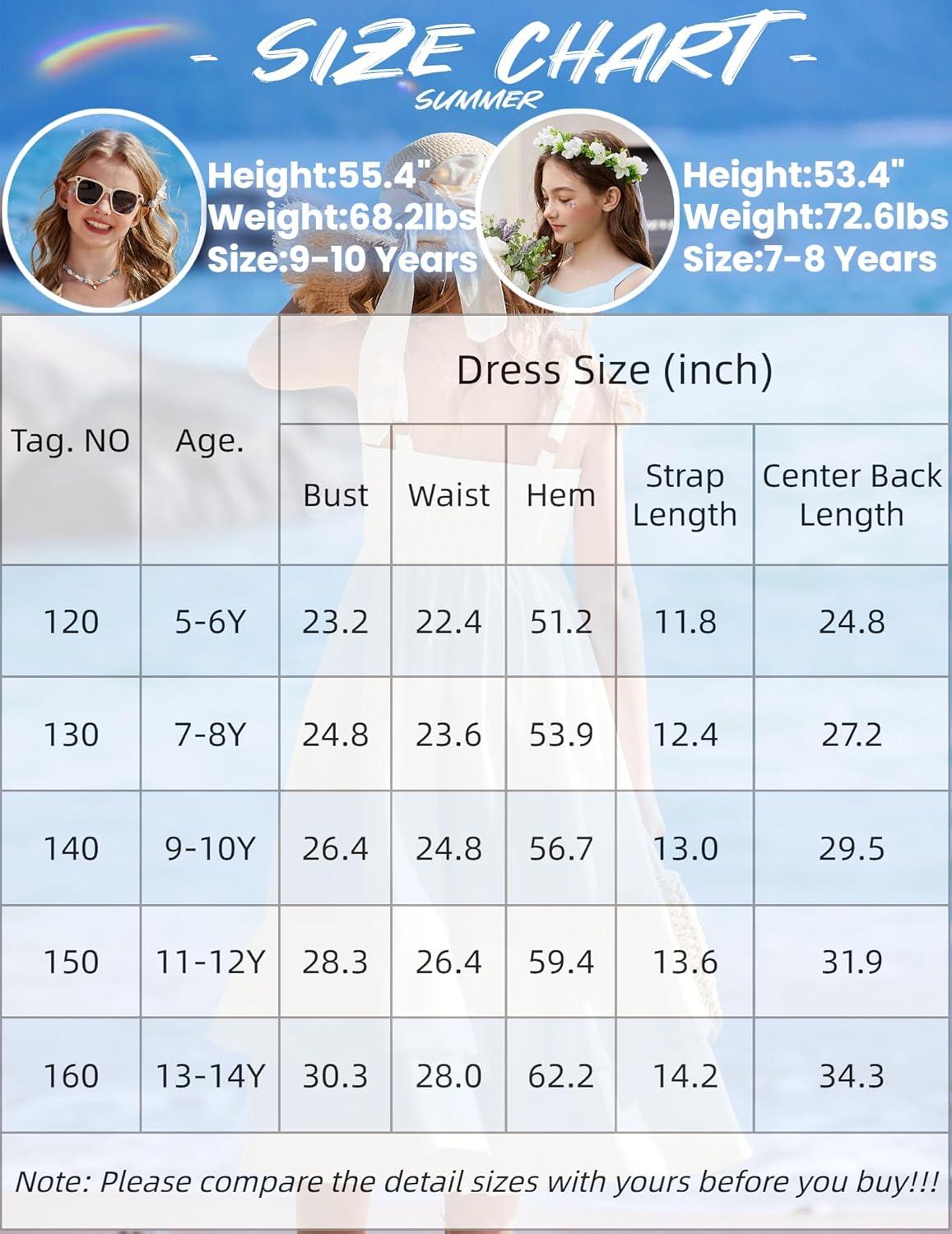 image:imageArshiner Girls Cami Summer Dress Casual Sleeveless Sundress with Pockets for 514 YPink Floral