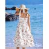 Arshiner Girls Cami Summer Dress Casual Sleeveless Sundress with Pockets for 5-14 Y(Pink Floral)