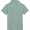 Boys Striped Polo Shirt Short Sleeve Golf Shirt School Uniform Shirts Summer Active Performance Tops for Kid 4-12 Years(Light Green)