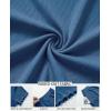 Arshiner Girls Shorts Set 2‑Piece Ribbed Knit Summer Outfit Short Sleeve Top & Elastic Waist Shorts Casual Playwear(Navy Blue)