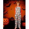 Arshiner Boys Pajamas Set Long Sleeve Sleepwear 2 Piece Pajama Set for Big Boys 6-14 Years(Halloween)