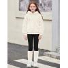 Arshiner Girls 2 Piece Outfits Fuzzy Long Sleeve Hoodie Sweatshirts and Patchwork Legging Pants Casual Clothing Sets(Graphic Print)