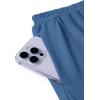 Arshiner Girls Summer 2 Piece Outfits Short Sleeve T Shirts Top and Shorts Clothing Sets with Pockets(Gray Blue)
