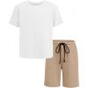 White & Khaki