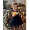 Arshiner Toddler Tutu Dress Girls Sleeveless Birthday Party Dresses Cute Princess Tulle Sundress for Kids 2-6Y(Black)