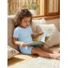 Arshiner Pajamas for Girls Summer Short Sleeve Sleepwear Kids Soft Cute Snug Fit Pjs Sets(Blue)
