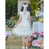 Arshiner Toddler Girls Tutu Dress Bow Shoulder Tulle Sleeveless Dresses Summer Party Sundress for 2-8Y(White Flower)