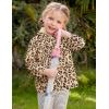Arshiner Girl Baby Kid Waterproof Hooded Coat Jacket Outwear Raincoat Hoodies(Leopard)