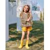 Arshiner Girl Baby Kid Waterproof Hooded Coat Jacket Outwear Raincoat Hoodies(Leopard)