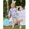 Arshiner Girl Baby Kid Waterproof Hooded Coat Jacket Outwear Raincoat Hoodies(Purple Flower)