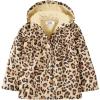 Arshiner Girl Baby Kid Waterproof Hooded Coat Jacket Outwear Raincoat Hoodies(Leopard)