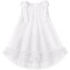 Arshiner Toddler Girl Tulle Dress Baby Girl Tutu Birthday Party Princess Dresses Tiered High Low Summer Sundress for 2-8Y(White)