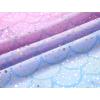 Arshiner Girls Gymnastics Leotards Ruffle Long Sleeve Shimmer Ballet Unitard Dancewear for 3-10 Years(Mermaid Pink Blue)