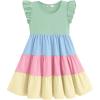 Green & Blue & Pink