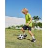 Arshiner Boys UPF 50+ Rash Guard Swim Shirts Short Sleeve Quick Dry UV Protection Sun Shirt for Boys and Girls(Lime Green)