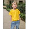 Arshiner Boys UPF 50+ Rash Guard Swim Shirts Short Sleeve Quick Dry UV Protection Sun Shirt for Boys and Girls(Yellow)