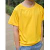 Arshiner Boys UPF 50+ Rash Guard Swim Shirts Short Sleeve Quick Dry UV Protection Sun Shirt for Boys and Girls(Yellow)