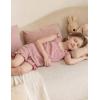 Arshiner Girls Pajamas Ruffle Tank Top and Shorts Sets Soft Cute 2 Piece Sleepwear for Kids(Lotus Root Pink)