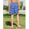 Arshiner Boys Swim Trunks Quick Dry Bathing Suit Boys Swim Shorts Stretch Swimsuit 6-14 Years(Beer Festival – Blue)