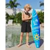 Arshiner Boys Swim Trunks Quick Dry Bathing Suit Boys Swim Shorts Stretch Swimsuit 6-14 Years(Black)