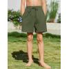 Arshiner Boys Swim Trunks Quick Dry Bathing Suit Boys Swim Shorts Stretch Swimsuit 6-14 Years(Green)