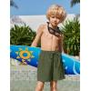 Arshiner Boys Swim Trunks Quick Dry Bathing Suit Boys Swim Shorts Stretch Swimsuit 6-14 Years(Green)