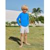 Boys UPF 50+ Rash Guard Swim Shirts Long Sleeve Quick Dry UV Sun Protection SPF Water Shirts for Boys and Girls(Royal Blue)