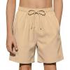 Arshiner Boys Swim Trunks Quick Dry Bathing Suit Boys Swim Shorts Stretch Swimsuit 6-14 Years(Khaki)