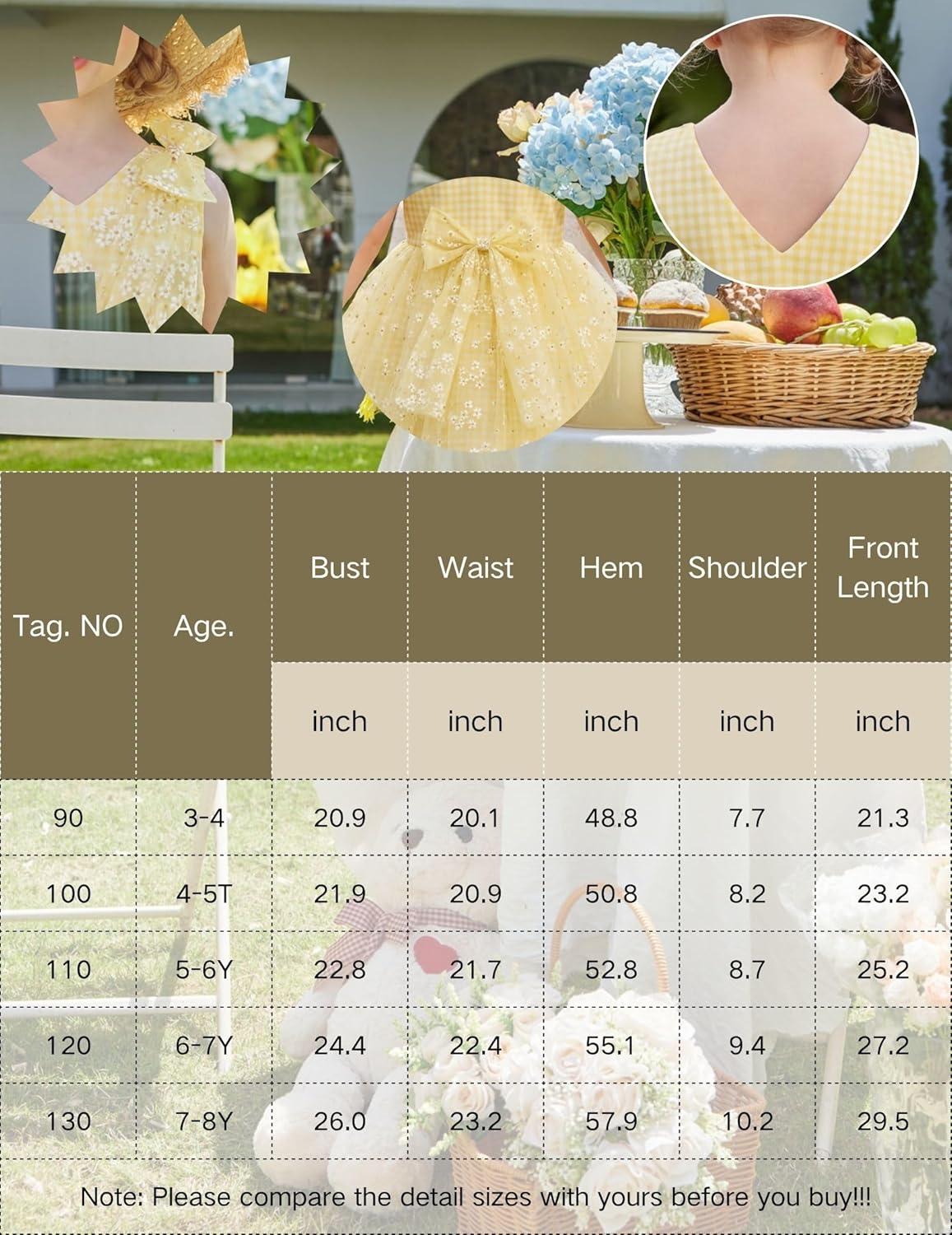 image:imageArshiner Tutu Tulle Dress for Toddler Girls Bowknot Sleeveless Flower Birthday Princess Party Summer DressesRed