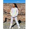 Arshiner 2 Pieces Tracksuits Outfits Girls Tie Dye Sweatsuits Long Sleeve Sport Sweatshirts and Sweatpants with Pockets