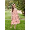 Arshiner Girls Cami Summer Dress Casual Sleeveless Sundress with Pockets for 5-14 Y(Pink-hawaiian)