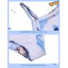 Arshiner Girls 3 Piece Swimsuit for Teen Girl Tankini Swimsuits Bathing Suit Beach Bikini Swimwear with Skirt(Blue – Marble)