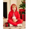Arshiner Boys’ 2 Piece Athletic Tracksuit Jogging Sets Outfit Sweatsuit Zip Up Hoodie and Active Pants for Kids 5-14 Years(Red)