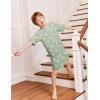 Arshiner Boys Pajamas Short Sleeve Top and Shorts 2 Piece Pajama Sets Loose Fit Soft Breathable Cute Pjs 4-13 Years(Green Feather)