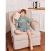 Arshiner Boys Pajamas Short Sleeve Top and Shorts 2 Piece Pajama Sets Loose Fit Soft Breathable Cute Pjs 4-13 Years(Robot)