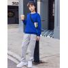 Arshiner Boys Sweatshirts Long Sleeve Crewneck Pullover Shirt Kids Fashion Fall Winter Sweater(Royal Blue)